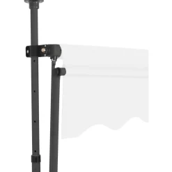 Sisäänkelattava markiisi ledillä 300 cm kerma