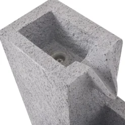 Sisätilan suihkulähde led-valolla polyresiini