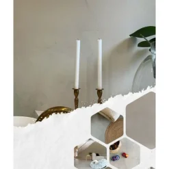 Sisustuslaasti Dekofloor Beton kuivan tilan seinään eri värejä