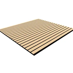 Sisustuslevy/akustiikkalevy Evella Slim Line Easy 60, 9x594x600mm, tammiviilu, tarrakiinnitteinen