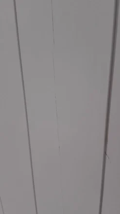 Sisustuspaneeli Aure Riihi STS PN 15x120x2500mm harjattu puhtaan valkoinen