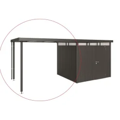 Sivukatos puutarhavajaan Biohort HighLine H3 eri värejä