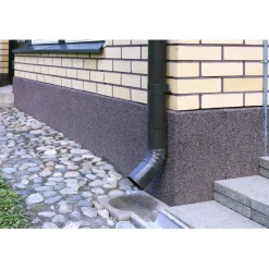 Sokkelieristelevyn ulkokulma Amperla Thermo eri kokoja punagraniitti