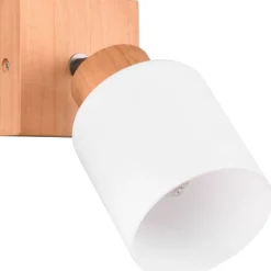 Spottivalaisin Trio Assam E14 puu/valkoinen