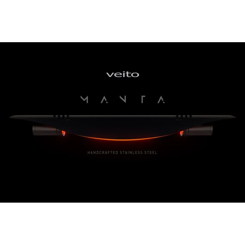 Säteilylämmitin Veito Manta 2500 W IP55 musta/hopea