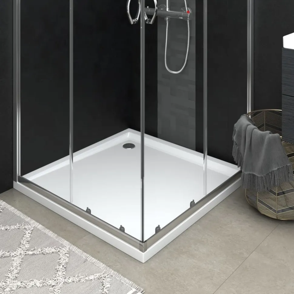 Suihkualusta neliö ABS 90x90 cm