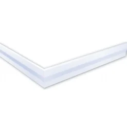 Suihkunurkan allas Interia Karia kivimassa 1200x1000x40 mm oikea