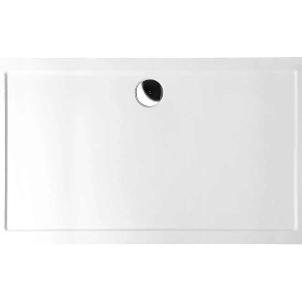Suihkunurkan allas Interia Karia kivimassa 1200x1000x40 mm oikea