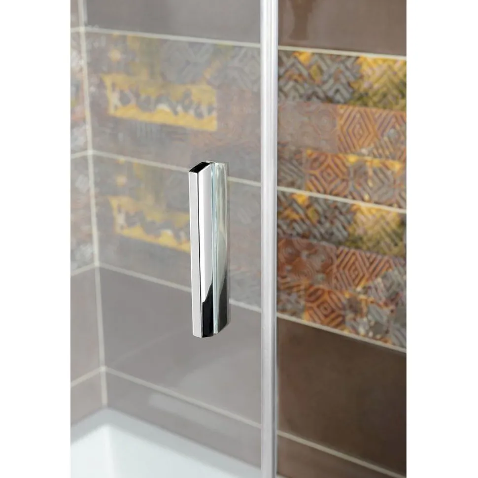 Suihkuovi Interia Deep, 1200x1650 mm, kirkas lasi
