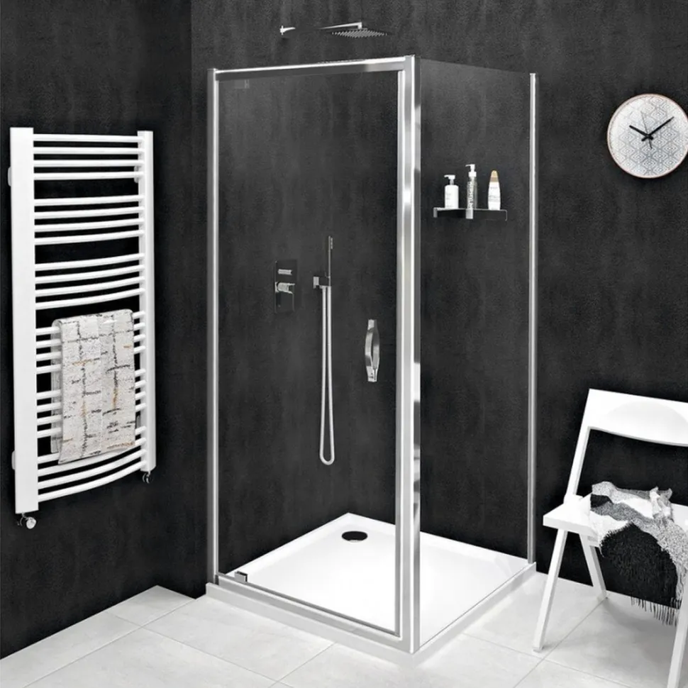 Suihkuovi syvennykseen Interia Sigma Simply kirkas lasi eri kokoja