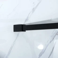 Suihkuseinä Bathlife Profil 1000x2000 mm kirkas lasi musta