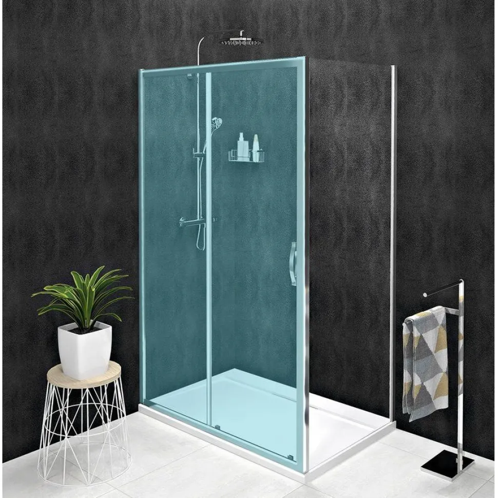 Suihkuseinä Interia Sigma Simply kirkas lasi eri kokoja