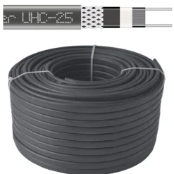 Sulanapitokaapeli itsesäätyvä Grand Meyer UHC‑25, 25 W/m, 100m, musta