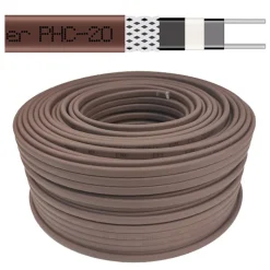 Sulanapitokaapeli itsesäätyvä Grand Meyer PHC‑20, 20 W/m, 100m, ruskea