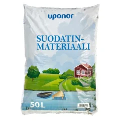 Suodatinmateriaali Uponor-harmaavesisuodattimiin 50 L