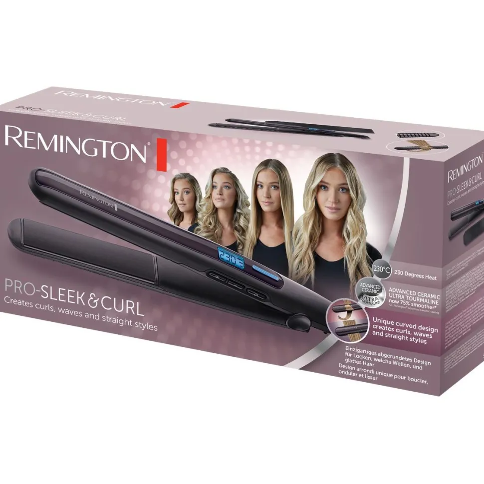 Suoristusrauta Remington Pro Sleek and Curl S6505
