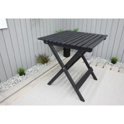 Taitettava puutarhapöytä Baltic Garden Wilma 65x65cm er värejä