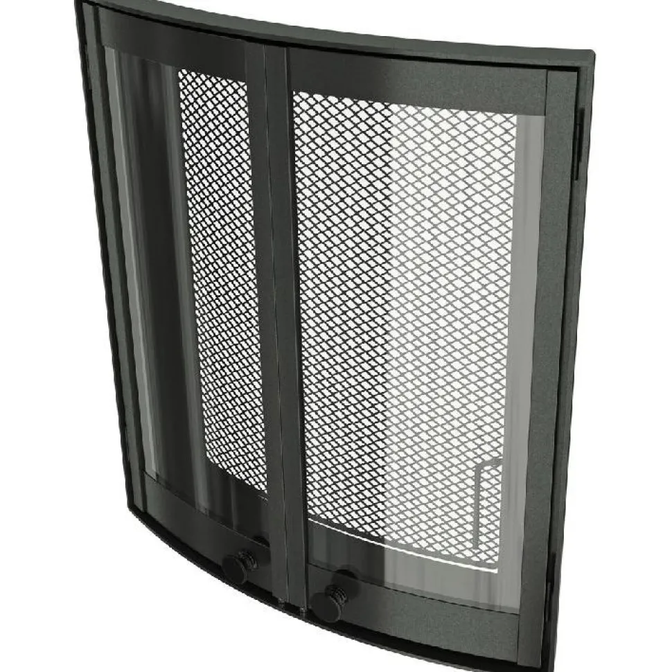 Takkaluukku Kaareva 340x380mm ø650-800mm eri värivaihtoehtoja