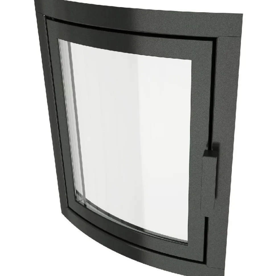 Takkaluukku Kaareva 340x380mm ø650-800mm eri värivaihtoehtoja