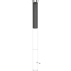 Takkapiippupaketti Jeremias Vision Ø200/3000 mm musta