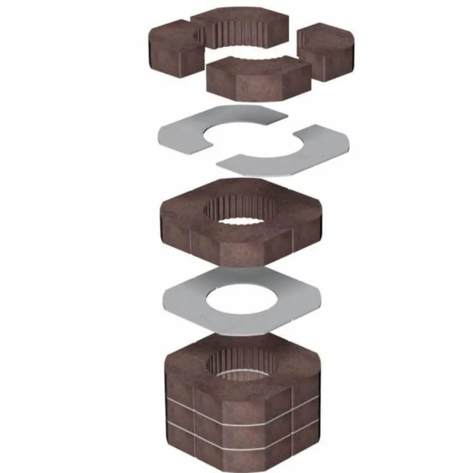 Takkasydämen lämpömakasiini Romotop Heat Top Set 5 KV 03