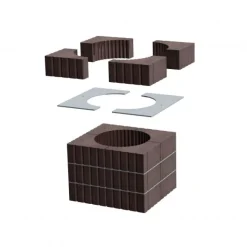 Takkasydämen lämpömakasiini Romotop Heat Top Set 5 KV 04