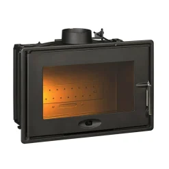 Takkasydän Invicta Foyer Optimise 700 savupellillä, 7 kW, 65 kg