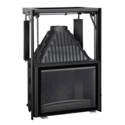 Takkasydän Invicta 800 Grande Angle hissiluukku 14 kW 202 kg