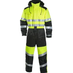 Talvihaalari Dimex 6039 huomioväri vettähylkivä keltainen/musta