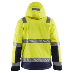Talvitakki Blåkläder Highvis 4870 keltainen/mariininsininen