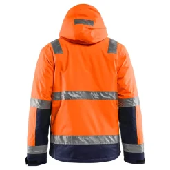 Talvitakki Blåkläder Highvis 4870 oranssi/mariininsininen