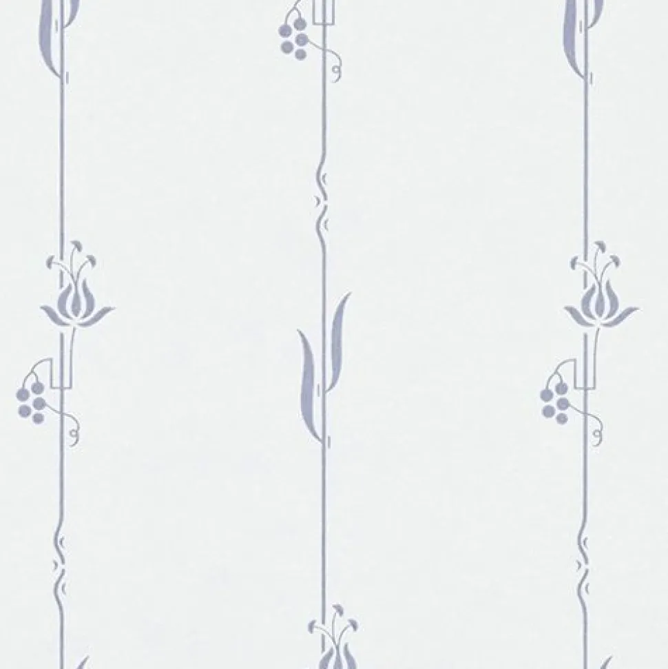 Tapetti Sandudd Isoäidin aikaan 4834-1, 0,46x10,05m, Art Deco, jugend, vaaleansininen, non-woven
