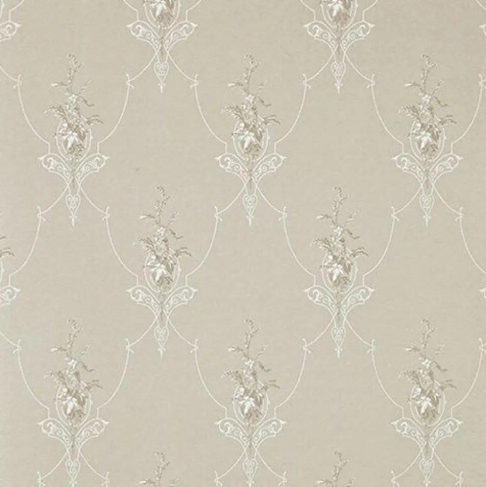 Tapetti Sandudd Isoäidin aikaan 4833-8, ornamentti, beige/vaaleanruskea, non-woven