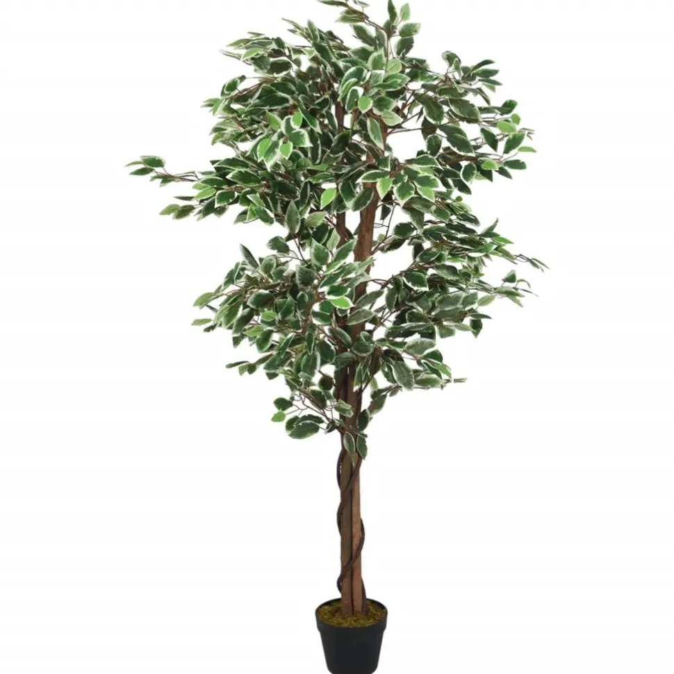 Tekokasvi viikunapuu, 378 lehteä, 80 cm, vihreä