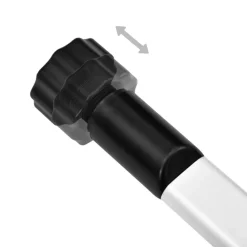 Teleskooppinen vaatekaappijärjestelmä hyllyillä alumiini 70cm