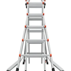 Teleskooppitikkaat Tikli 41LG102 5/9-askelmaa 5,7 m/1,69-2,89 m