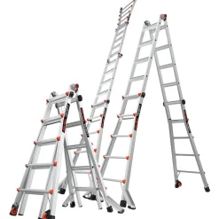 Teleskooppitikkaat Tikli 41LG102 5/9-askelmaa 5,7 m/1,69-2,89 m