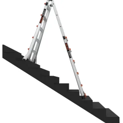 Teleskooppitikkaat Tikli 41LG102 5/9-askelmaa 5,7 m/1,69-2,89 m