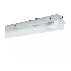 Teollisuusvalaisin Spectrum Limea LED-putki G13 2x60cm IP65 710x100x85mm tiivistetty harmaa