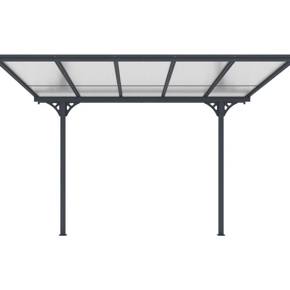 Terassikatos Fornorth 313x254x220-260cm harmaa