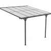 Terassikatos Fornorth 313x300x225-270cm harmaa