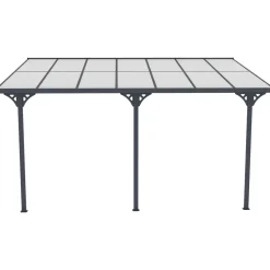 Terassikatos Fornorth, 435x300x225-270 cm, harmaa