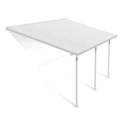 Terassikatos Palram-Canopia Feria 3 x 5,5 m valkoinen/kirkas