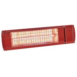 Terassilämmitin HEAT1 Eco High-line 660-2000W kaukosäädin punainen