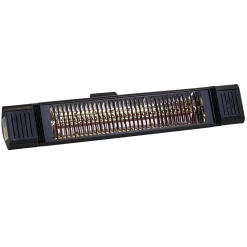 Terassilämmitin HEAT1 Eco Plus-line 2000W kaukosäädin musta