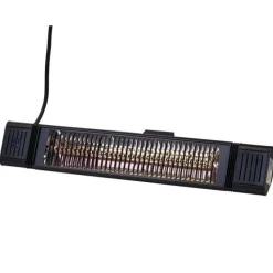 Terassilämmitin HEAT1 Eco Plus-line 2000W kaukosäädin musta