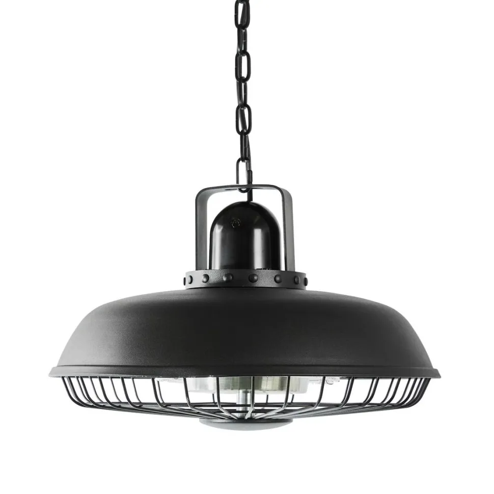 Terassilämmitin Hortus ripustettava 600/1200/1800W kaukosäädin musta