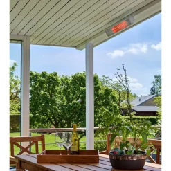 Terassilämmitin Hortus seinäasennus 1500 W GT teräs