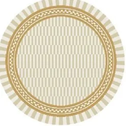 Terassimatto Hillerstorp Rory, Ø120cm, keltainen
