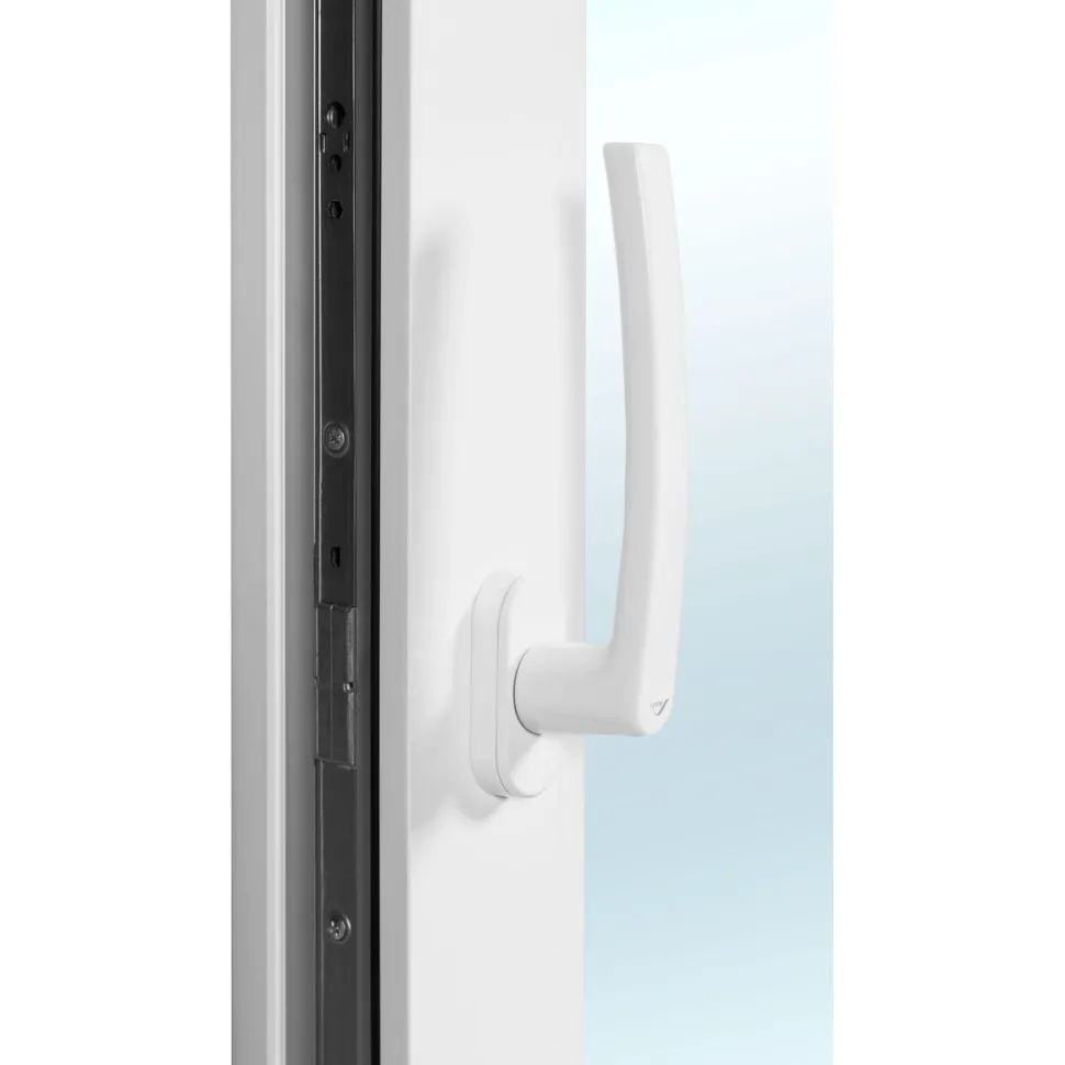 Terassin liukuovi Seicom Superior SU3K PVC 2-osainen 3-lasinen mittatilausovi